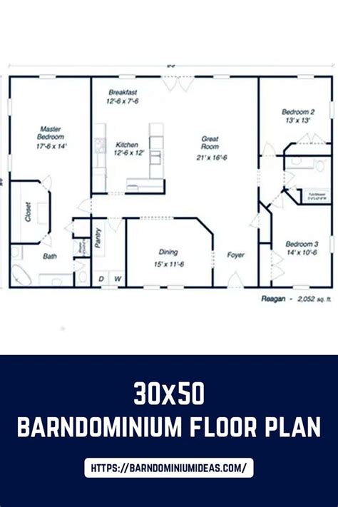 30x30 metal house plan|30x50 barndominium plans with garage.